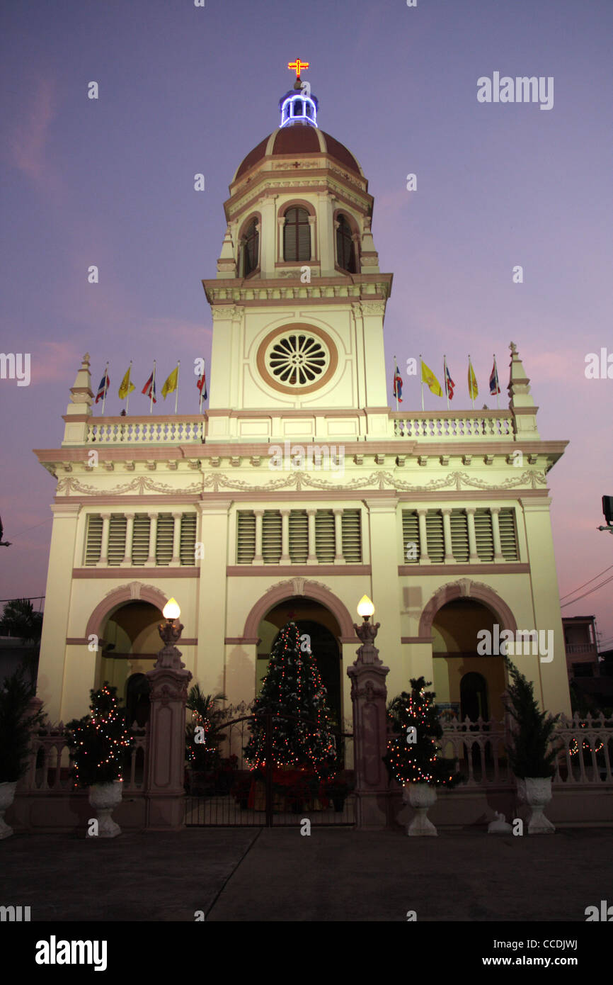 Die Kirche Santa Cruz in Bangkok Stockfoto