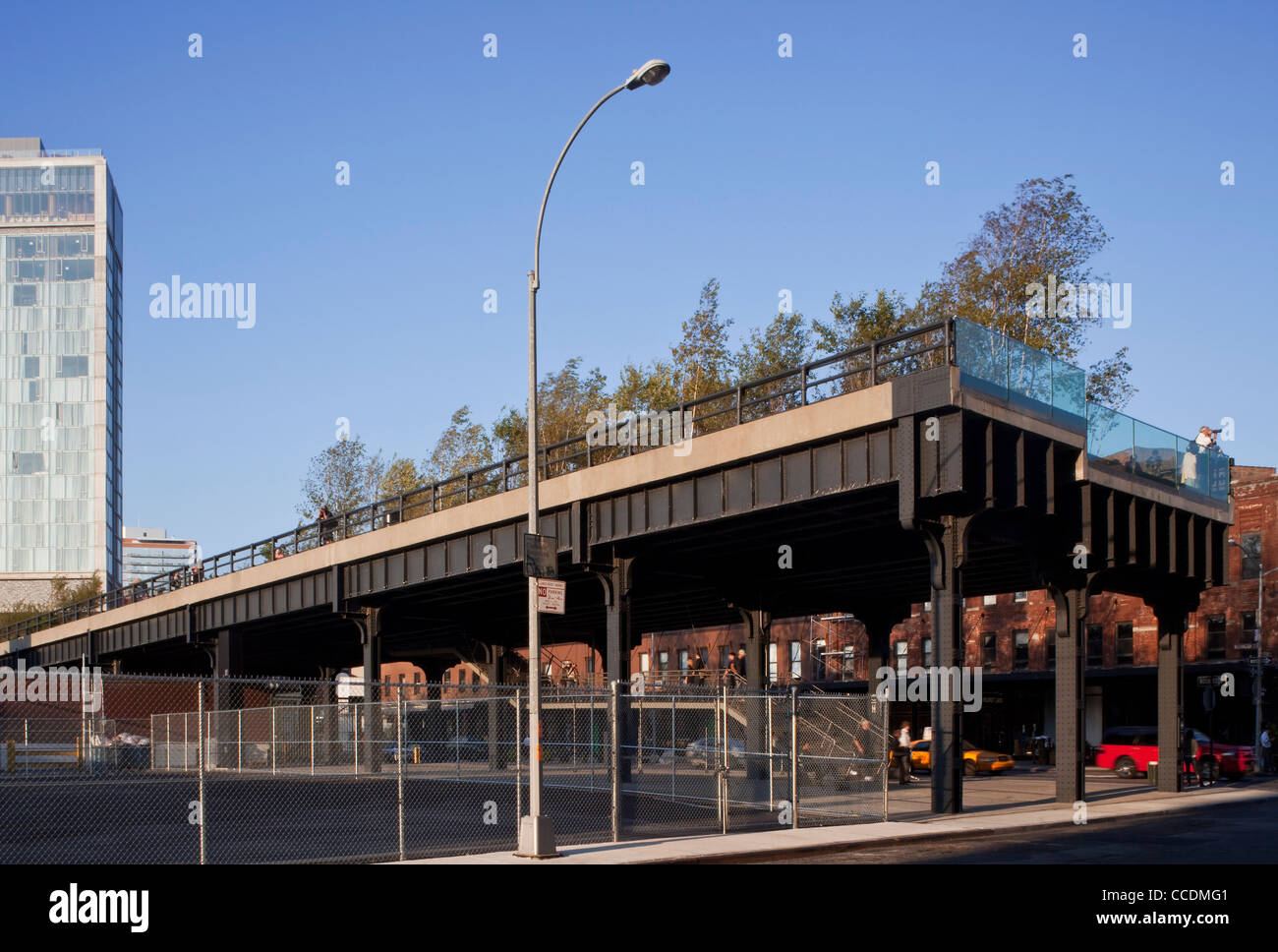 die Highline + Diller Scofidio & renfro Stockfoto