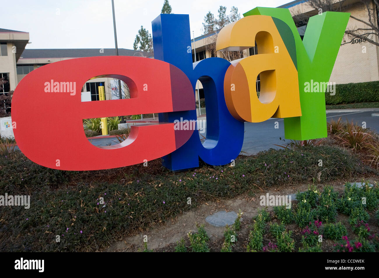 Der Hauptsitz von Ebay. Stockfoto