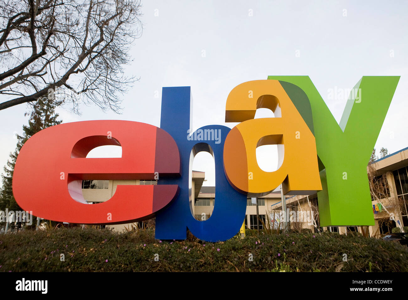 Der Hauptsitz von Ebay. Stockfoto