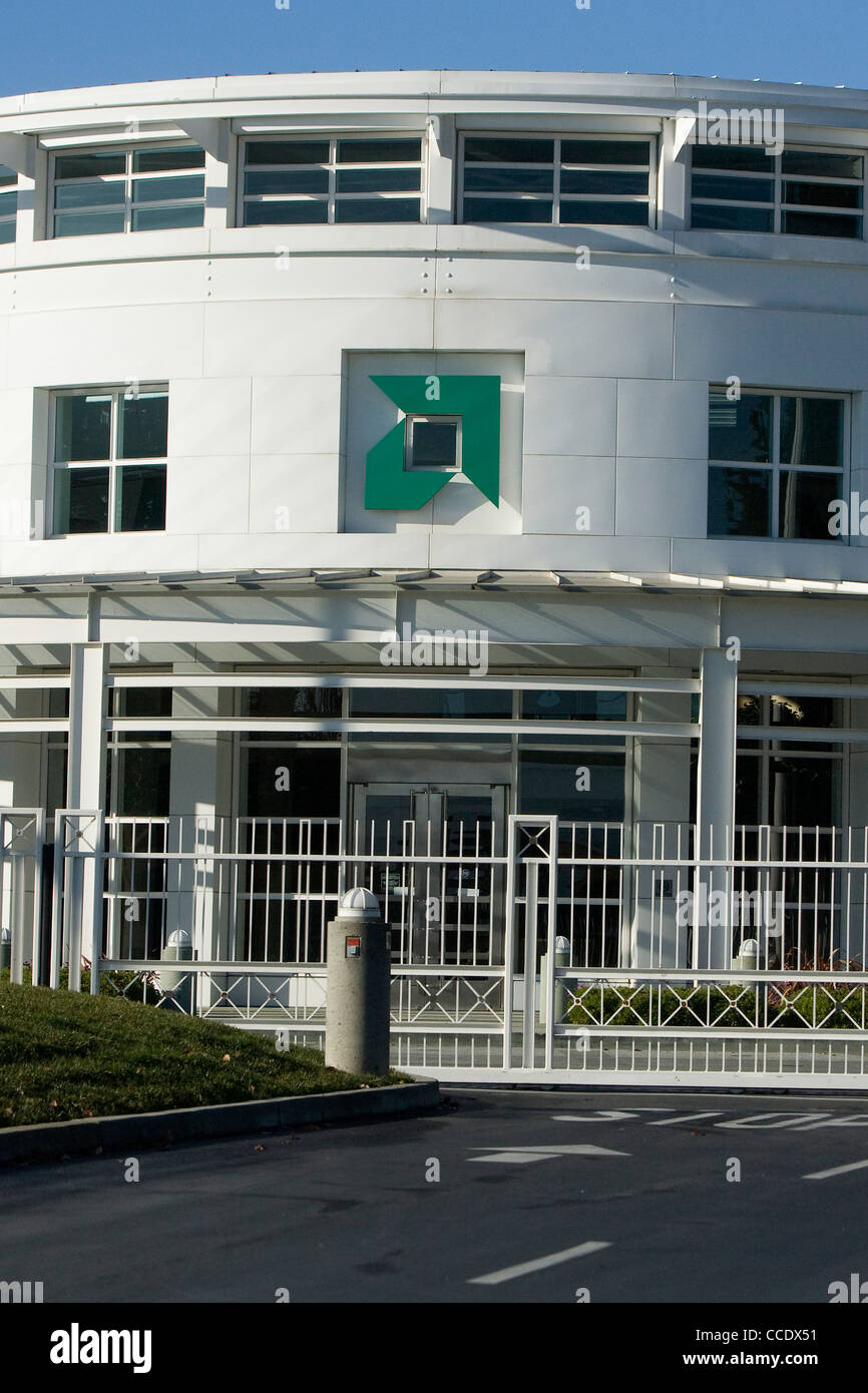 Der Hauptsitz von Advanced Micro Devices (AMD). Stockfoto