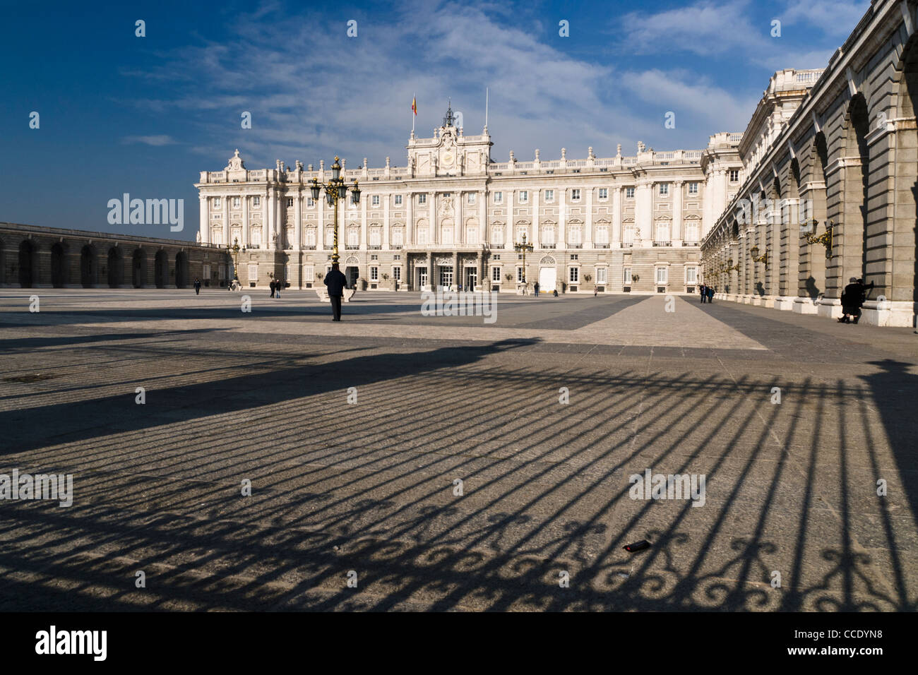 Königspalast, Madrid, Spanien. Stockfoto