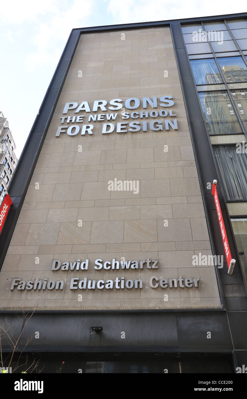 Parsons design Schule, David Schwartz Fashion Education Center, Manhattan, New York, USA Stockfoto