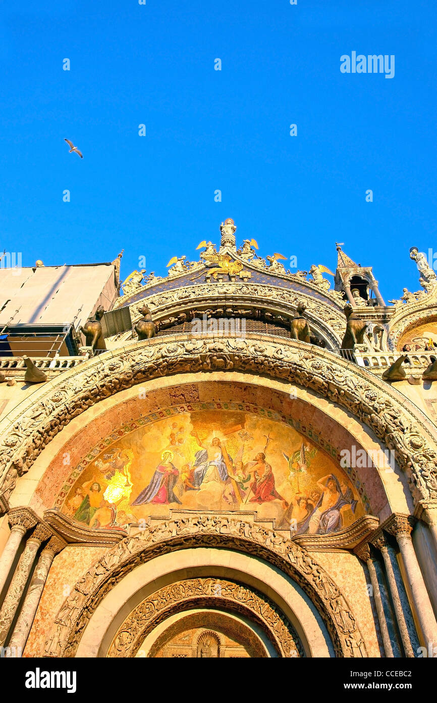 St.-Markus-Kathedrale in Venedig Stockfoto