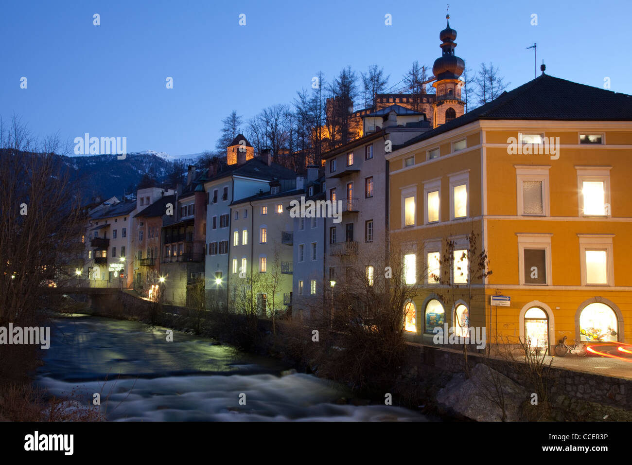 Bruneck, Pustertal-Tal, Italien Stockfoto