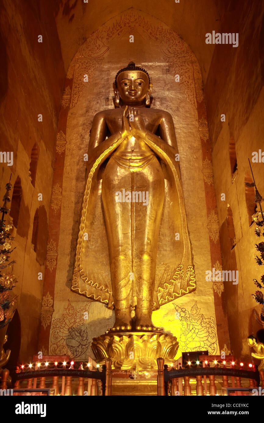 Kassapa Buddha Statue Stockfoto