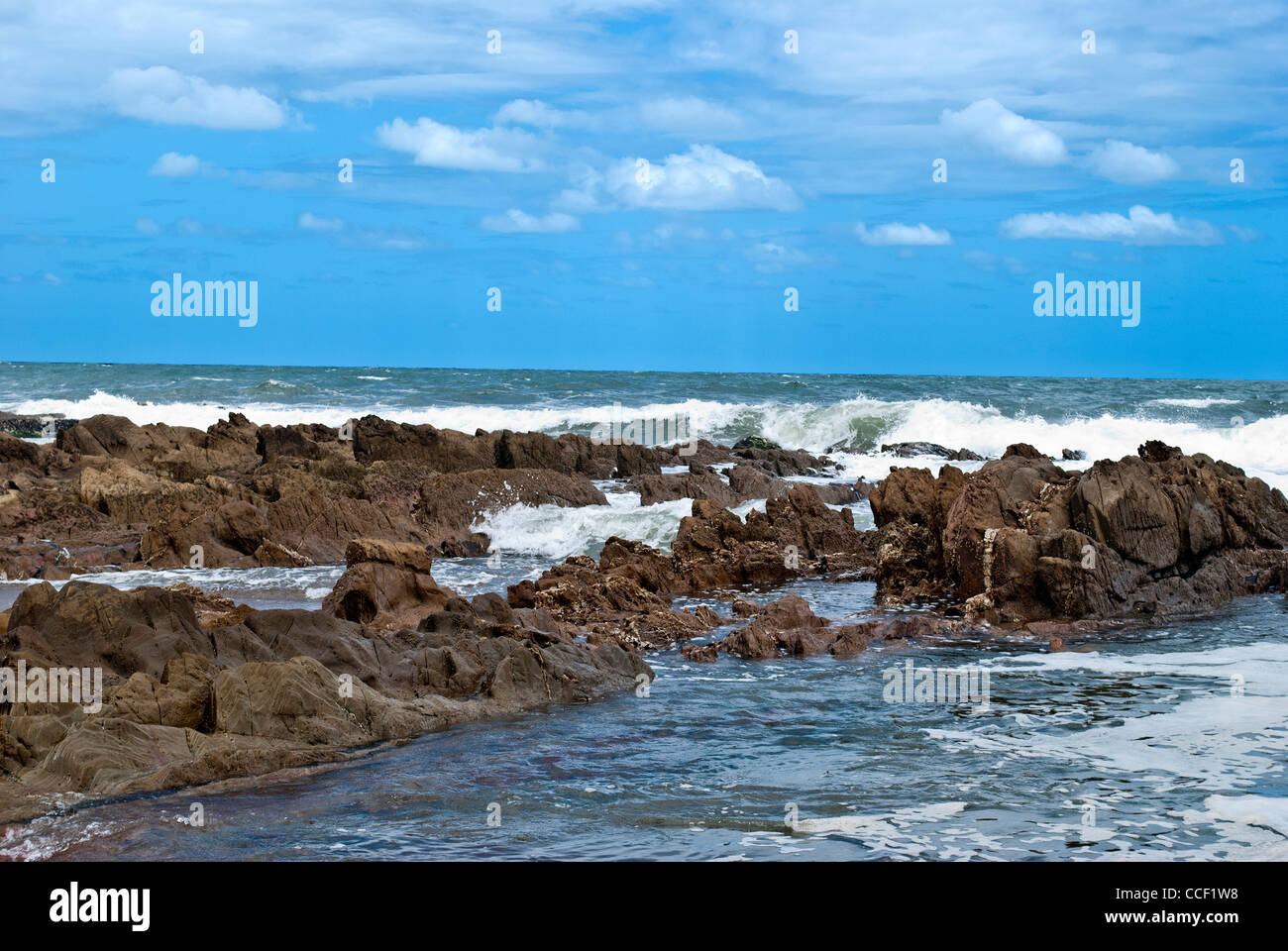 den Atlantischen Ozean, Uruguay Stockfoto