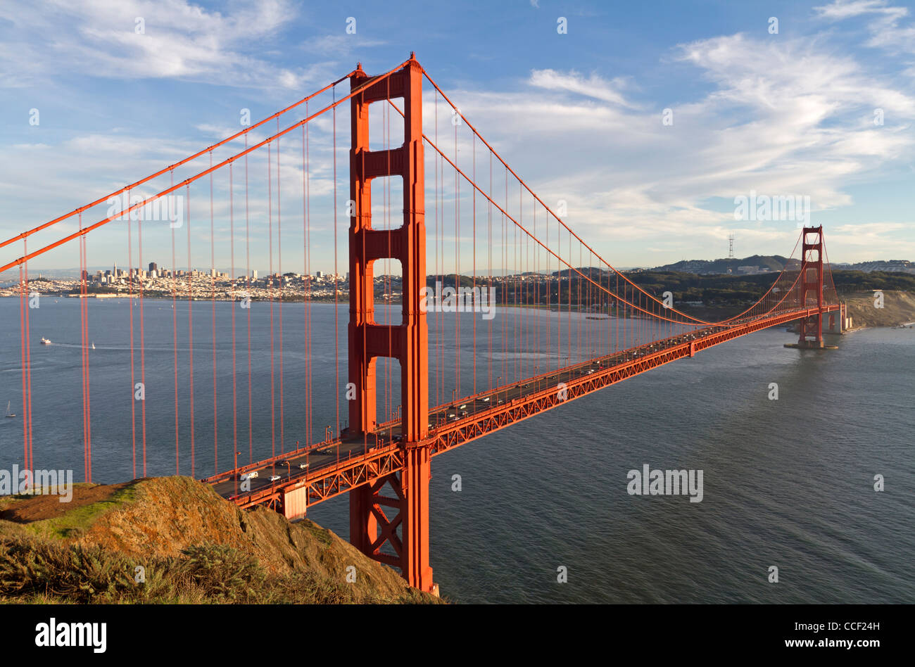 Golden Gate Bridge, San Francisco, Kalifornien, USA Stockfoto