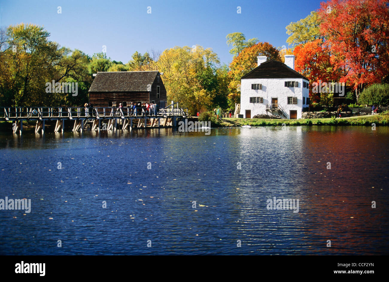 Philipsburg Manor Farm Museum, Sleepy Hollow, NY Stockfoto