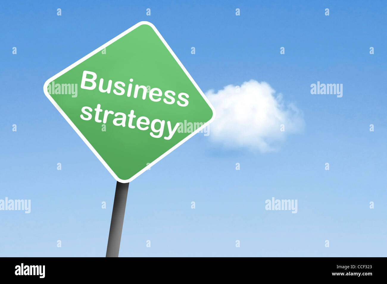 Business-Strategie Stockfoto