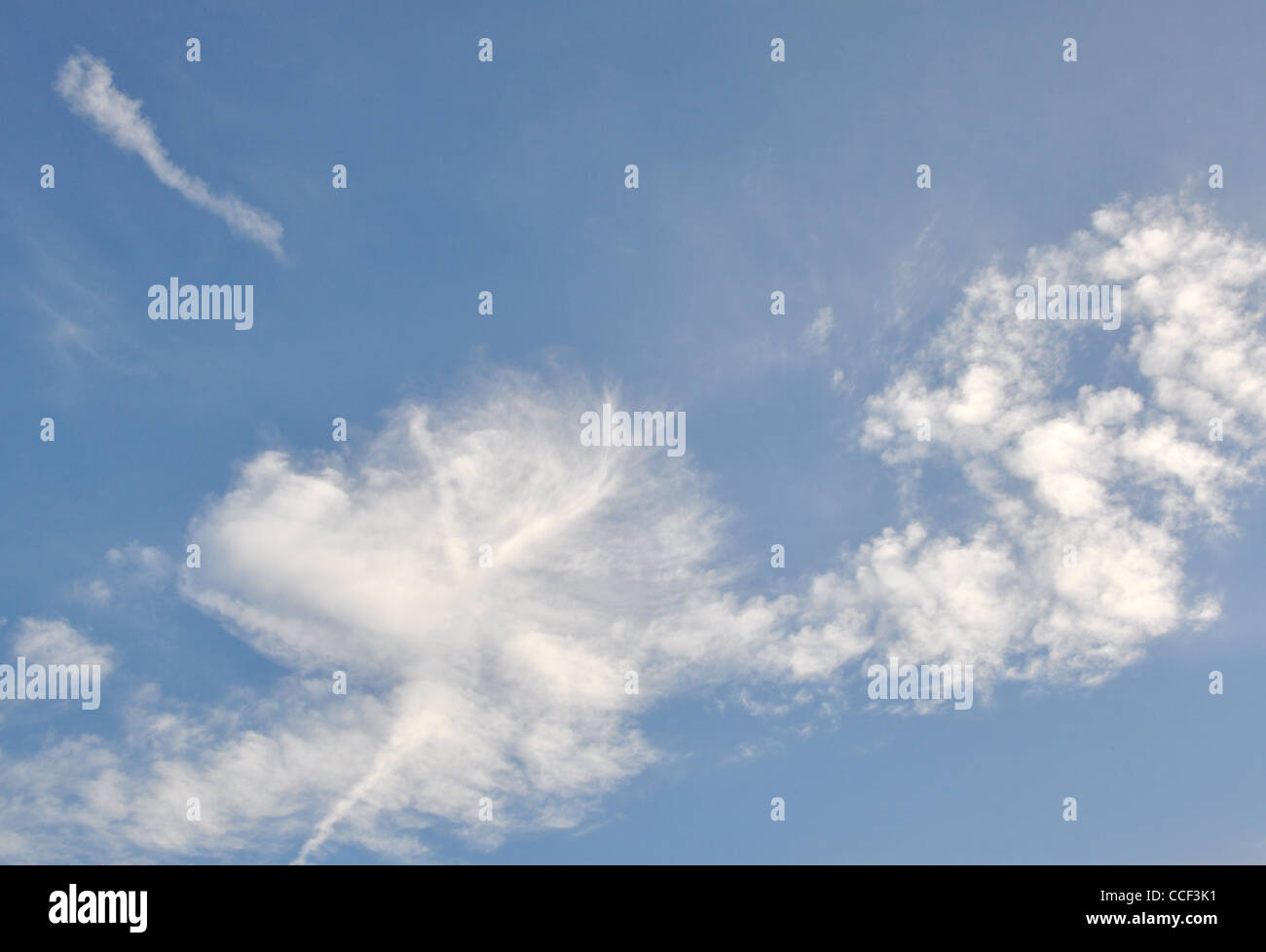 Bizarre Wolke Stockfoto