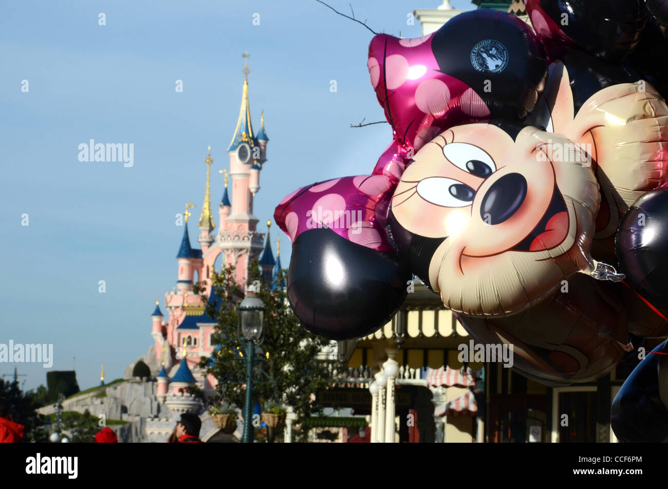 Im Disneyland Park in der Nähe von Paris, Frankreich. Stockfoto