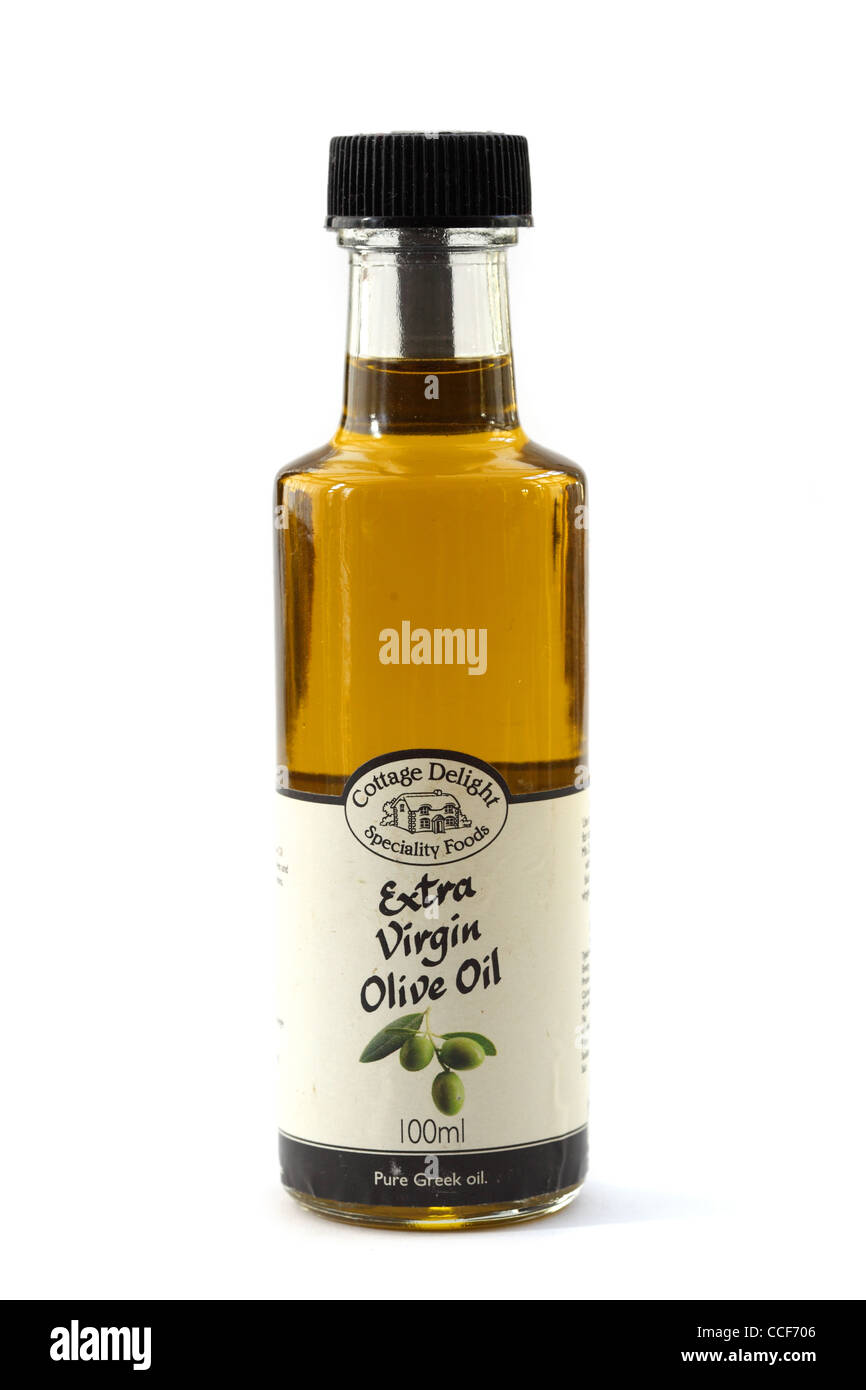 Olivenöl extra vergine Stockfoto