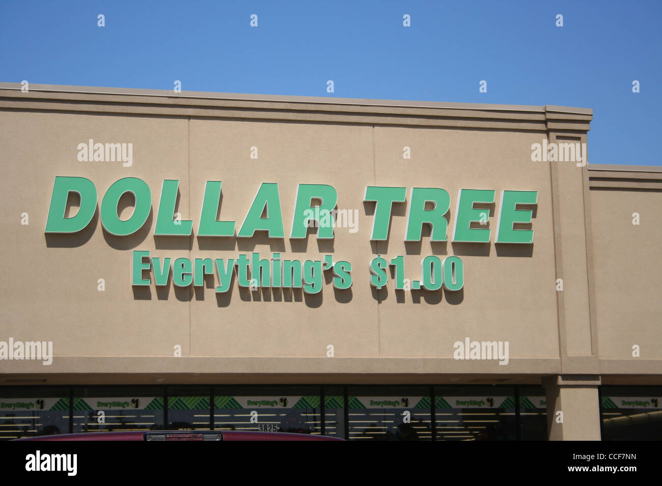 Dollar Tree Store in Tyler, Texas Stockfoto