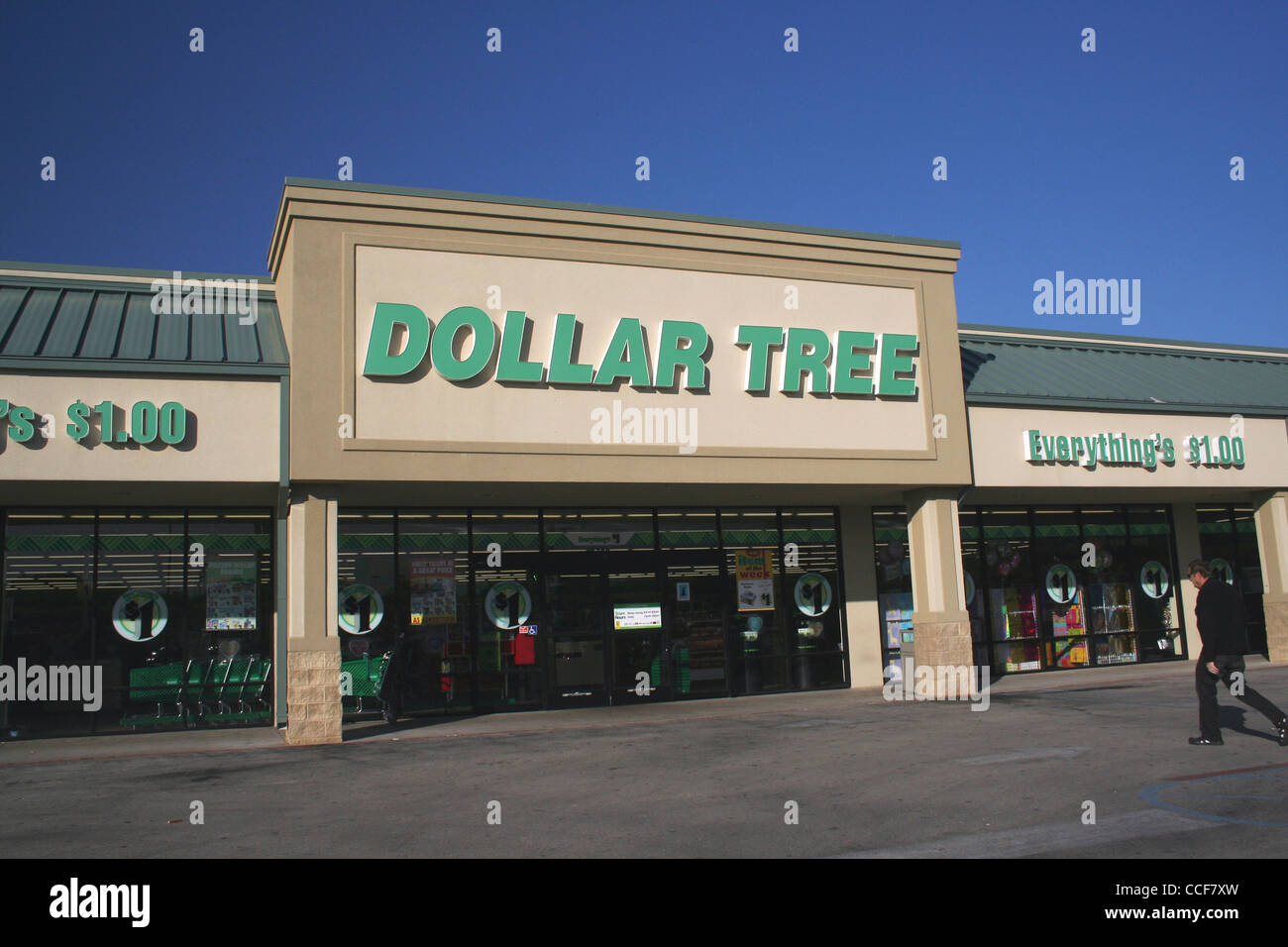 Dollar Tree Store in Tyler, Texas Stockfoto