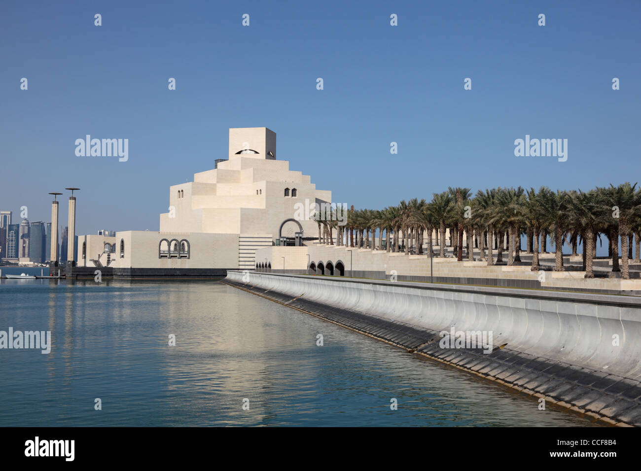 Das Museum für islamische Kunst in Doha. Katar, Nahost Stockfoto