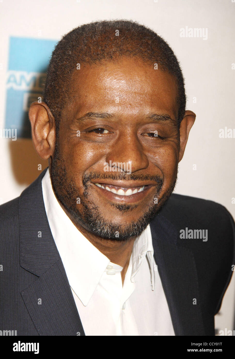 Schauspieler FOREST WHITAKER besucht New York-Premiere von "Mein eigenes Liebeslied" bei TPAC während der 9. annual Tribeca Film Festival statt. Stockfoto