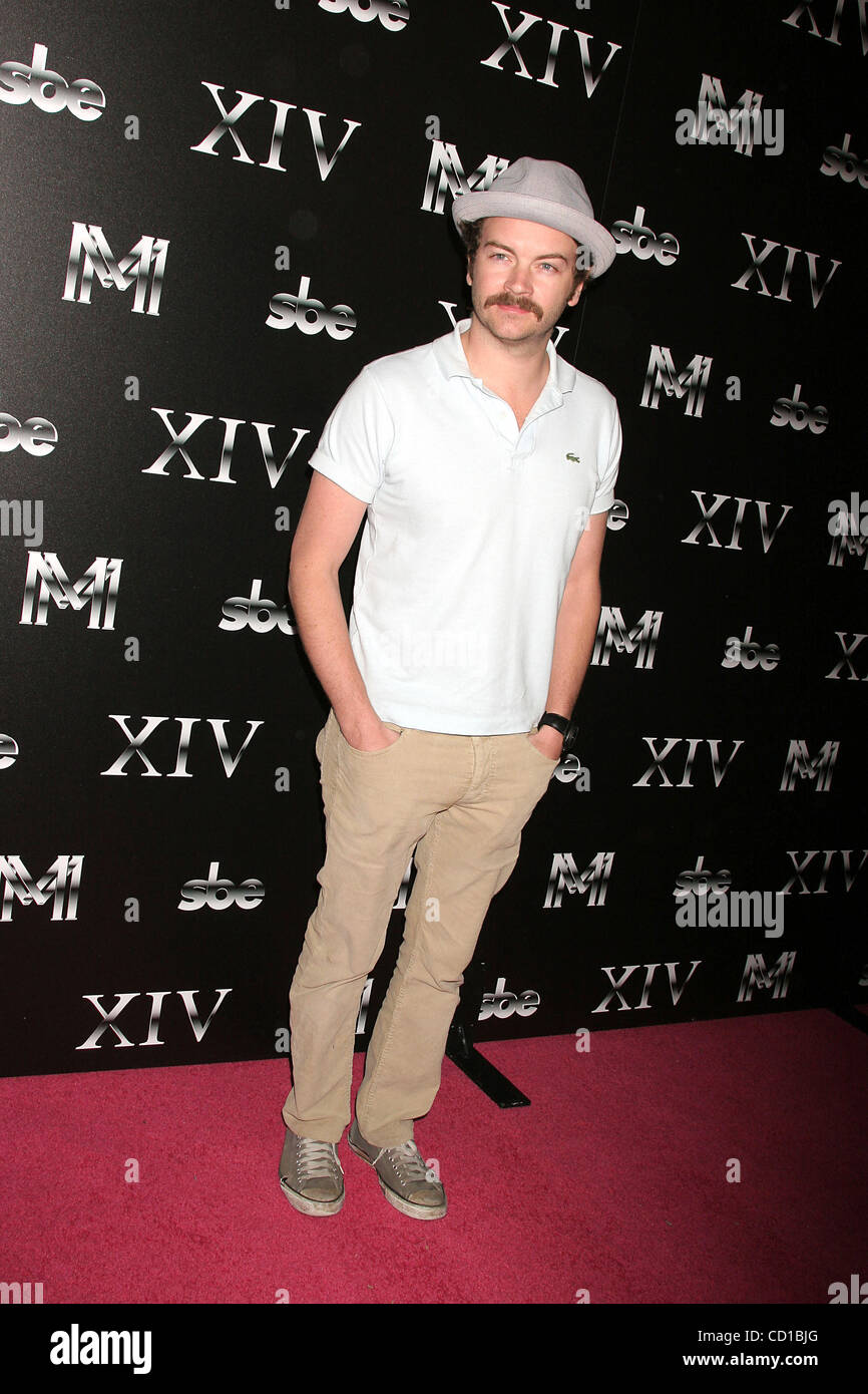 14. Oktober 2008 - Hollywood, Kalifornien, US - I13819CHW. SBE KÜNDIGT DIE ERÖFFNUNG DES '' XIV''. XIV RESTAURANT, WEST HOLLYWOOD, CA.10/14/08.DANNY MASTERSON (Kredit-Bild: © Clinton Wallace/Globe Photos/ZUMAPRESS.com) Stockfoto