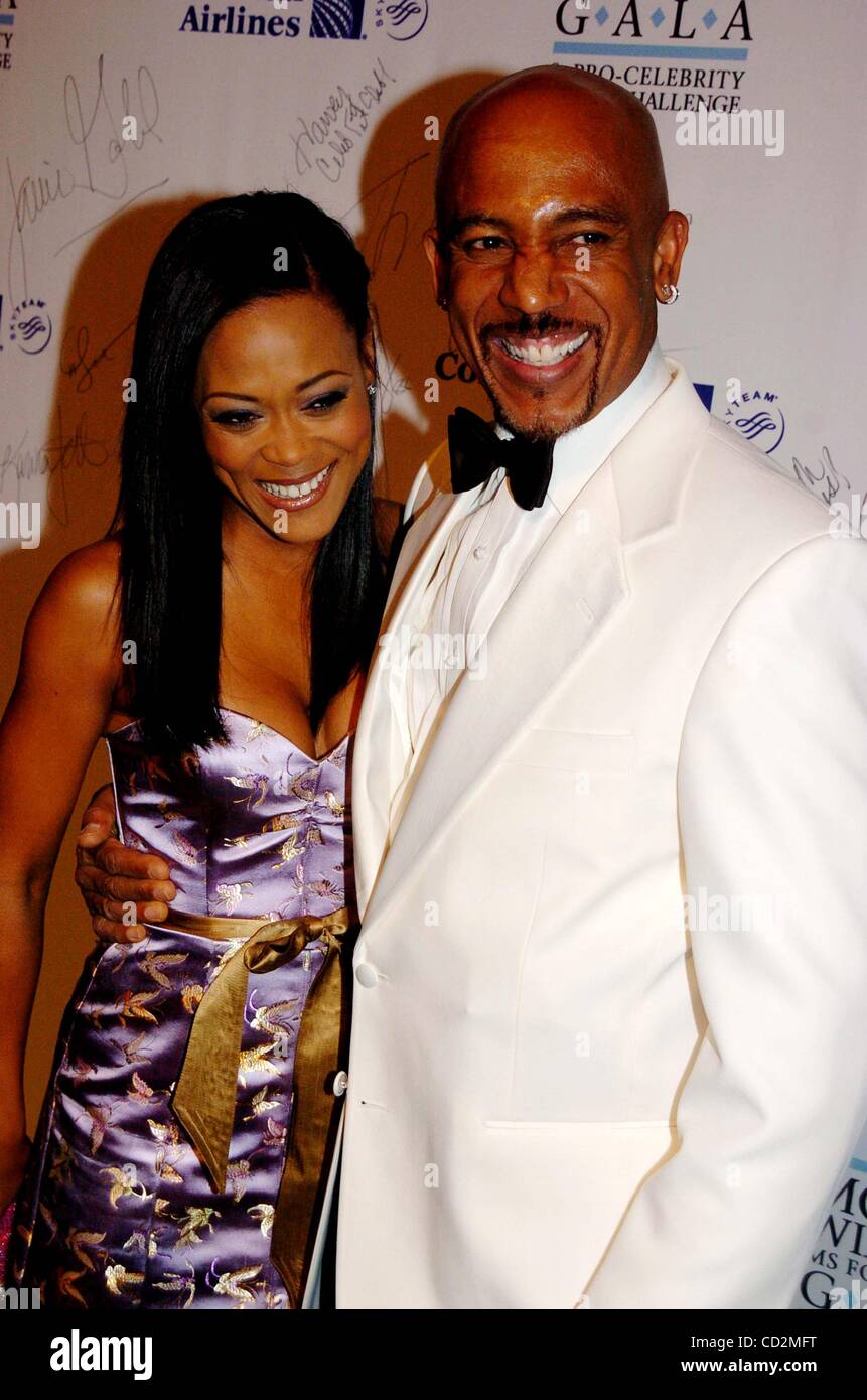 13. März 2008 - New York, New York, USA - MONTEL WILLIAMS MS GALA & pro-CELEBRITY POKER-Quiz, präsentiert von CONTINENTAL AIRLINES. CIPRIANI 42ND STREET, NEW YORK CITY.  -03-13-2008.MONTEL-WILLIAMS UND ROBIN GIVENS. K56932JKRON (Kredit-Bild: © John Krondes/Globe Photos/ZUMAPRESS.com) Stockfoto