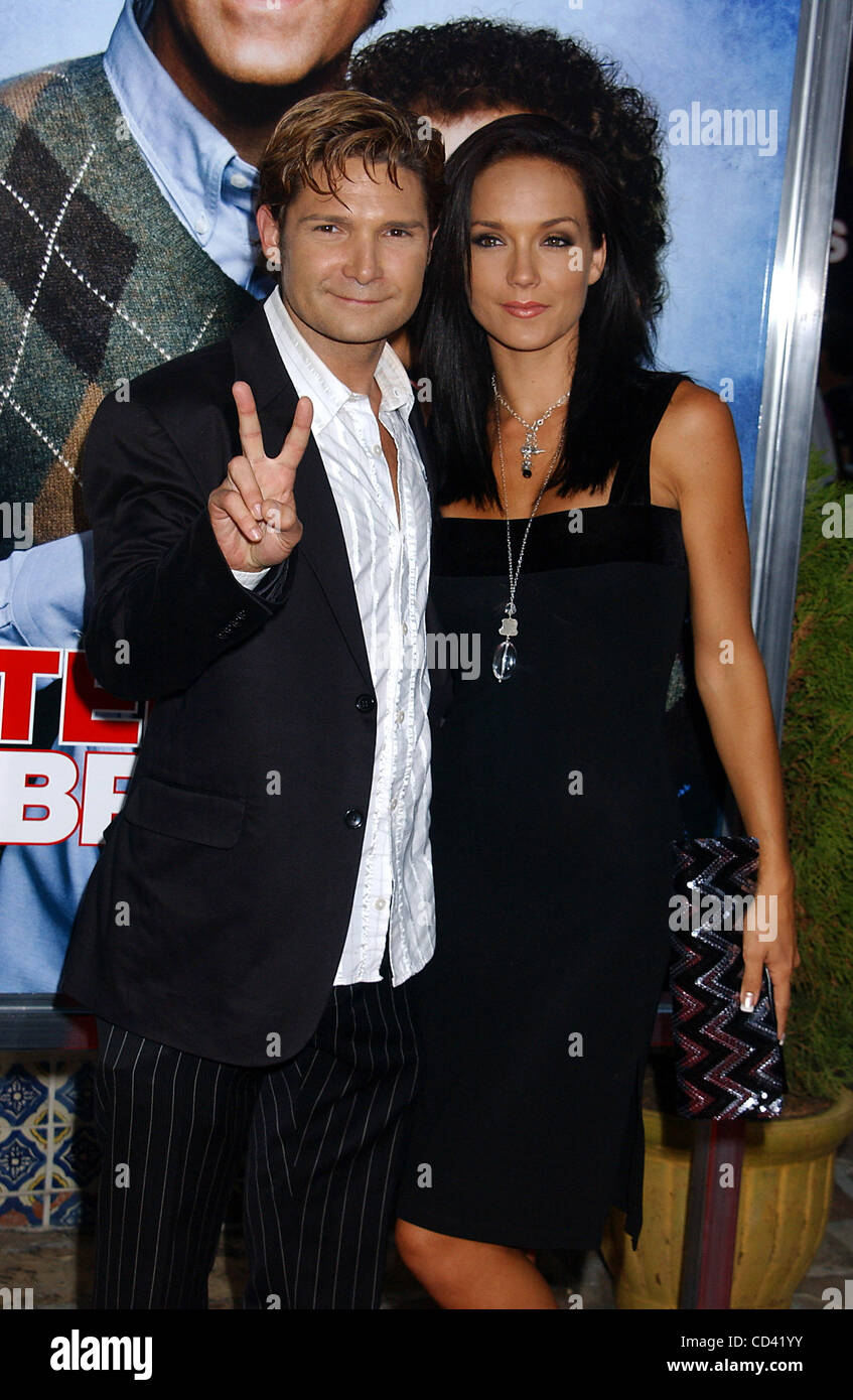 15. Juli 2008 - Hollywood, Kalifornien, US - I13493PR. DIE PREMIERE DER '' STEP BROTHERS'' AM MANN VILLAGE THEATRE IN WESTWOOD CA 15.07.2008.  --COREY FELDMAN(Credit Image: © Phil Roach/Globe Photos/ZUMAPRESS.com) Stockfoto