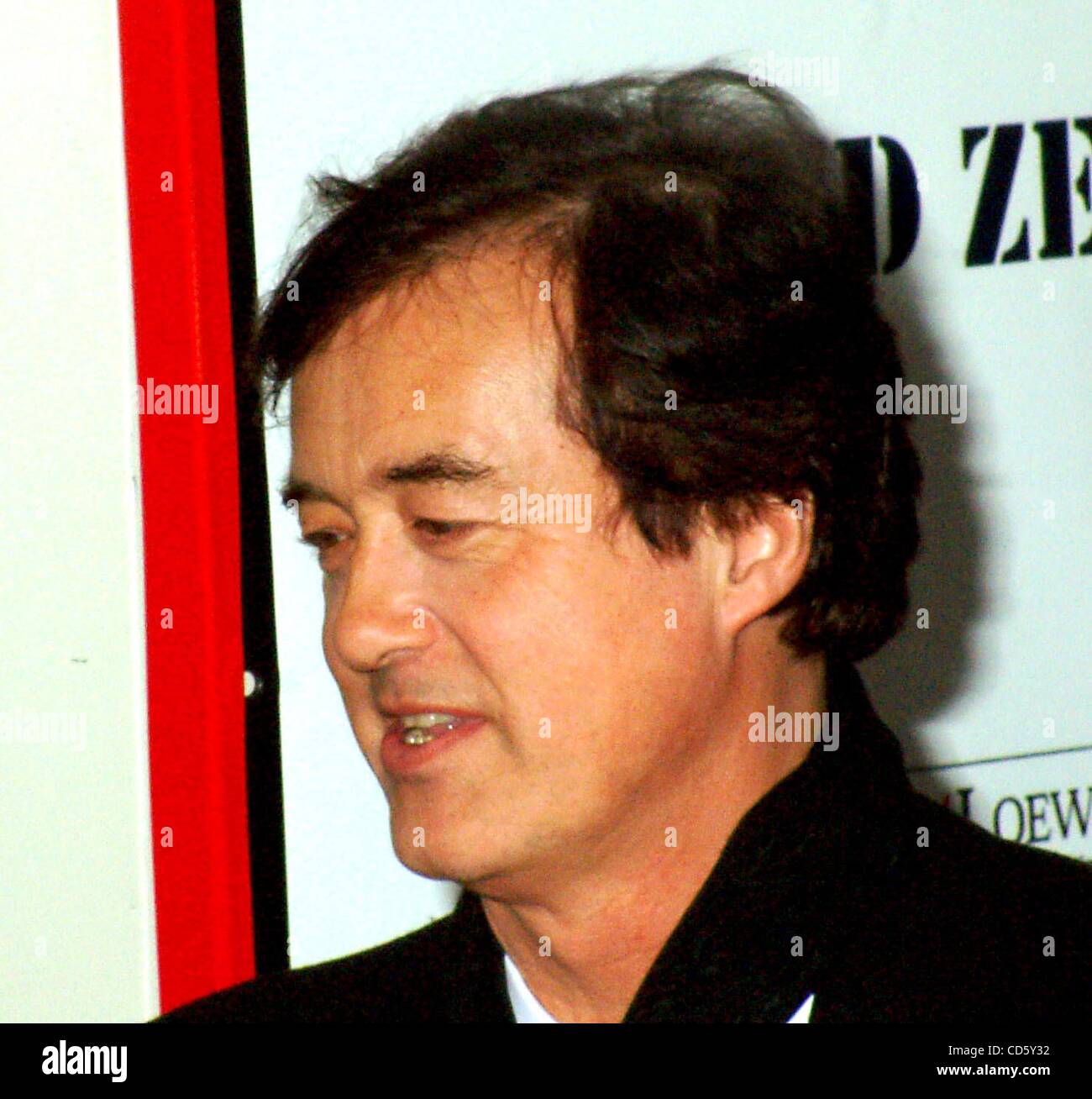 27. Mai 2003 - New York, New York, USA - K30891ML SD0527. BESONDERE PREMIERE DES NEUEN. LED ZEPPELIN DVD... LOEW'S 34TH STREET THEATRE, NEW YORK New York.   / 2003.JIMMY Seite (Kredit-Bild: © Mitchell Levy/Globe Photos/ZUMAPRESS.com) Stockfoto