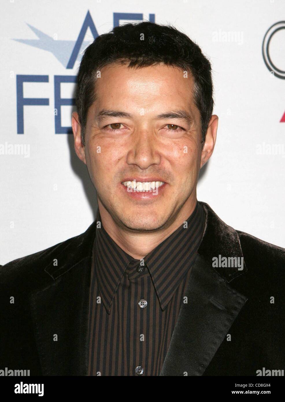 5. November 2008 abgehaltenen Club Sushi im Archlight Komplex, Hollywood - Los Angeles, Kalifornien, USA - Schauspieler RUSSELL WONG bei der Tilda Swinton AFI Tribut. (Kredit-Bild: © Paul Fenton/ZUMA Press) Stockfoto