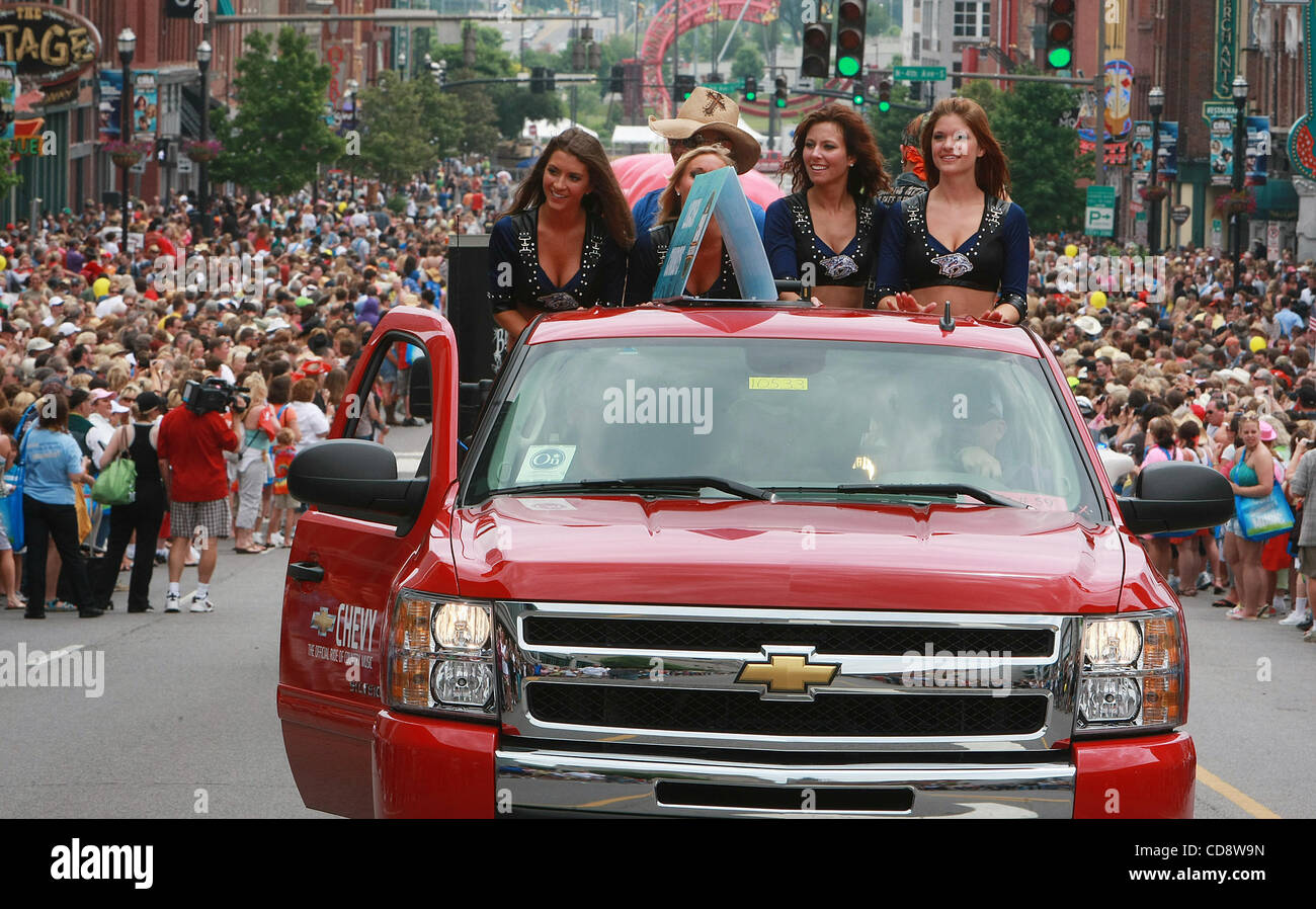 9. Juni 2010 - Nashville, TN, USA - die jährlichen CMA Parade (Credit-Bild: © The Tennessean/ZUMApress.com) Stockfoto