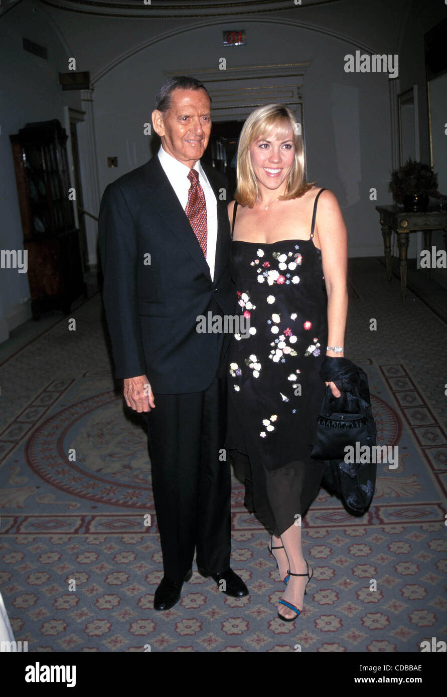 TONY RANDALL UND FRAU HEATHER. Ã'Â © / TONYRANDALLRETRO (Kredit-Bild: Â © Judie Burstein/Globe Photos/ZUMAPRESS.com) Stockfoto