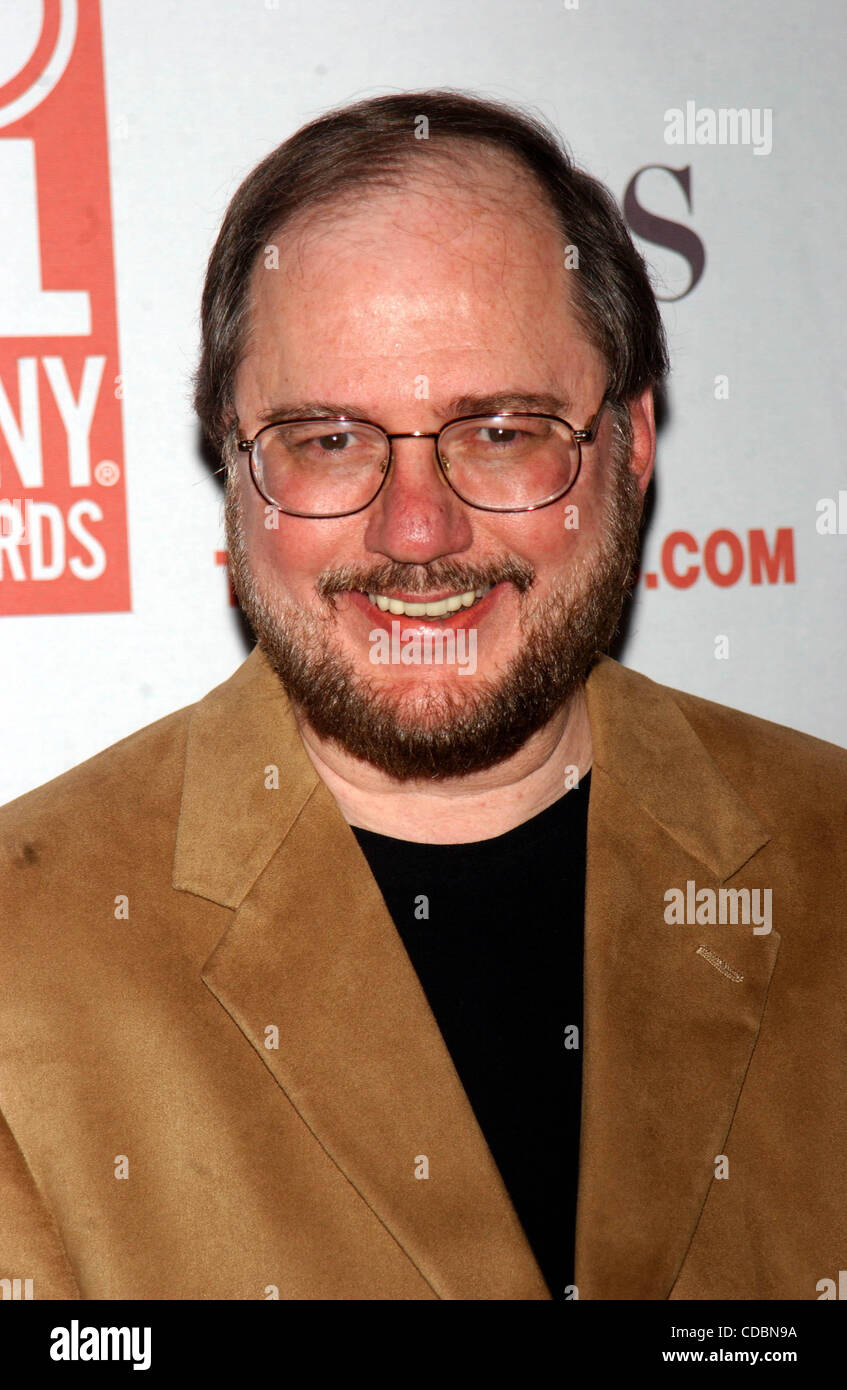 SD05142003.2003 TONY AWARD Nominierungen LUNCHEON im MARRIOTT HOTEL, New York City.    / K30657AR... RUPERT HOLMES(Credit Image: © Andrea Renault/Globe Photos/ZUMAPRESS.com) Stockfoto