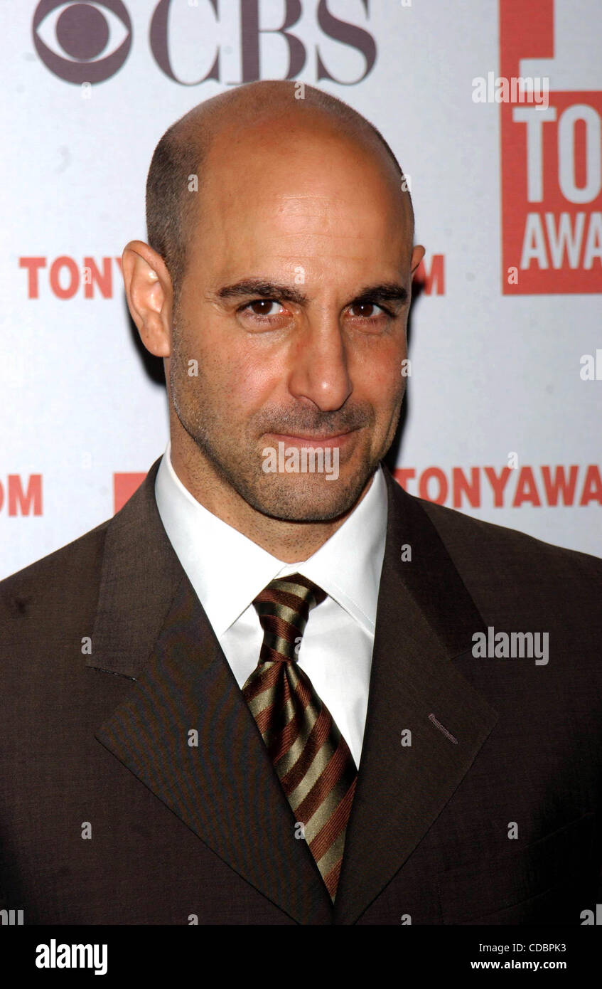 SD05142003.2003 TONY AWARD Nominierungen LUNCHEON im MARRIOTT HOTEL, New York City.    / K30657AR... STANLEY TUCCI (Kredit-Bild: © Andrea Renault/Globe Photos/ZUMAPRESS.com) Stockfoto