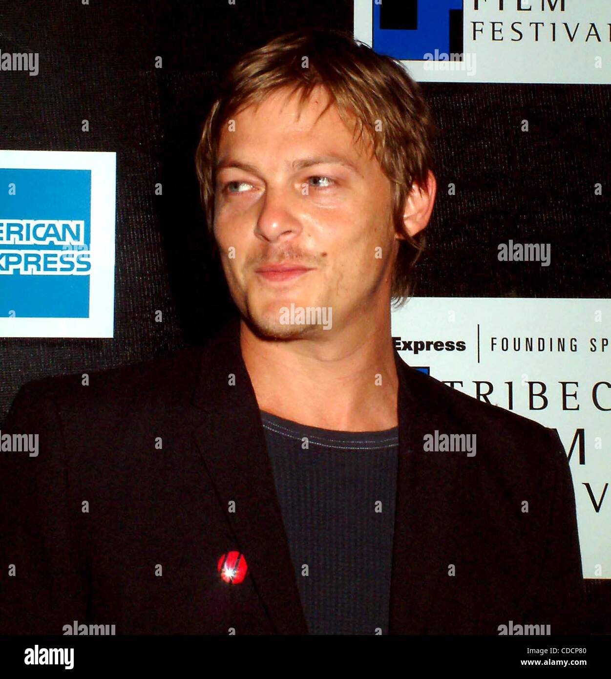 NORMAN REEDUS. K30503ML. PREMIERE von "Tod einer Dynastie '' im 2003 TRIBECA Filmfestival in TRIBECA PERFORMING ARTS CENTER IN NEW YORK neue York.5/7/2003.  / 2003 (Kredit-Bild: © Mitchell Levy/Globe Photos/ZUMAPRESS.com) Stockfoto