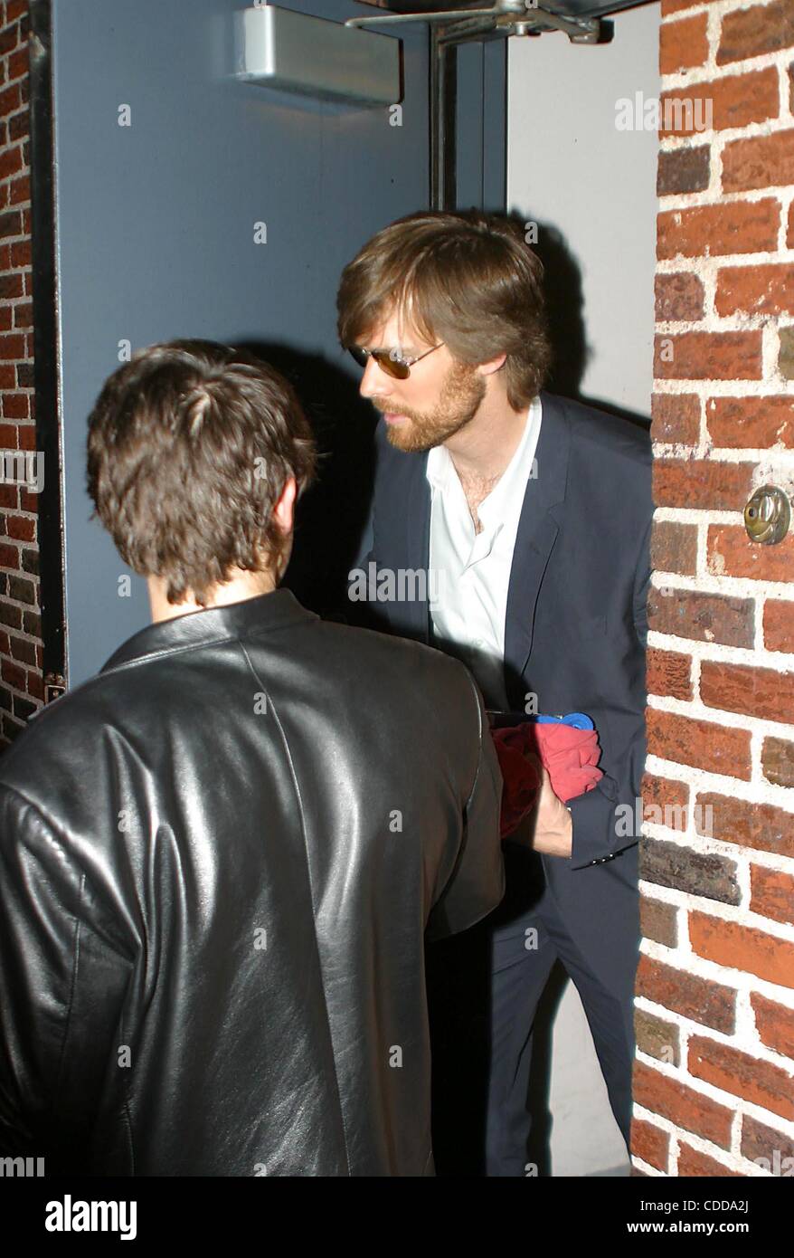 1. Januar 2011 - New York, New York, US - K30841RM.  SD05/22/2003..DEPARTURES VON DAVID LETTERMAN AUF DEM ED SULLIVAN THEATER, NEW YORK... PETER KRAUSS. (Kredit-Bild: © Rick Mackler/Globe Photos/ZUMAPRESS.com) Stockfoto