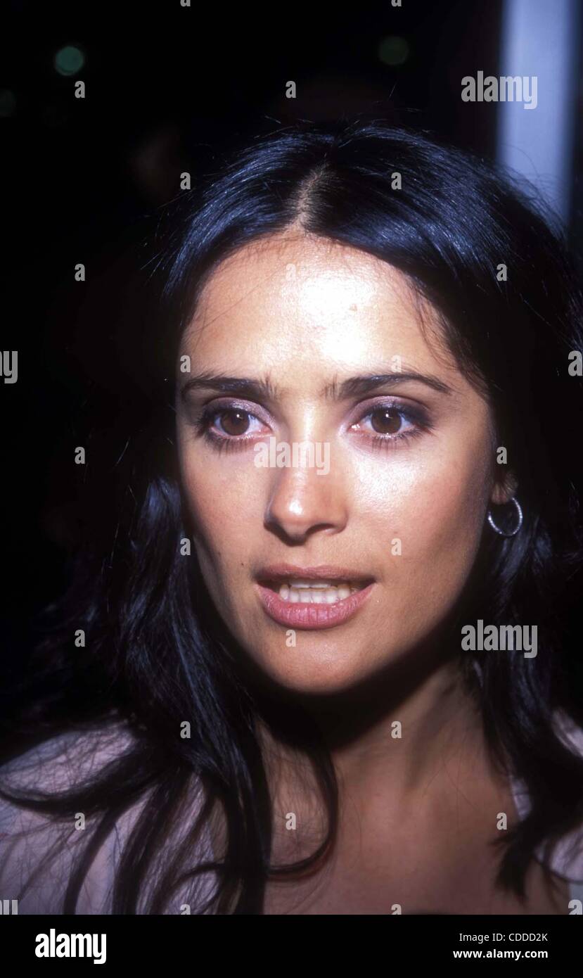 1. Januar 2011 - New York, New York, USA - K24987RM V Tag HARLEM 2002 nach PARTY am COLUMBIA UNIVERSITY SCHOOL OF LAW, neue YORK.3/30/2002.SALMA HAYEK. (Kredit-Bild: © Rick Mackler/Globe Photos/ZUMAPRESS.com) Stockfoto