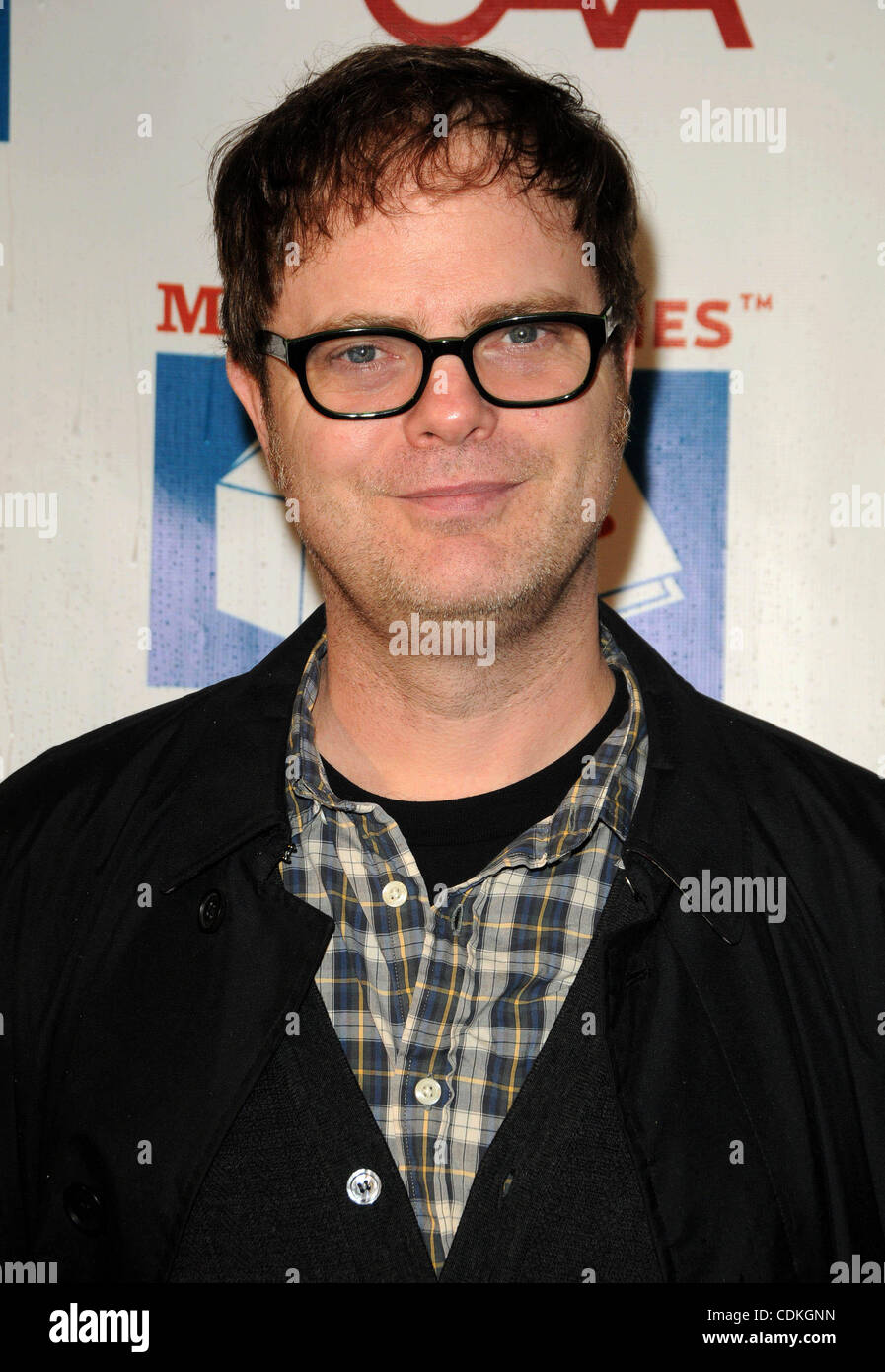 19. März 2011 - Los Angeles, Kalifornien, USA - Rainn Wilson an der Milch & Buchmacher zweite jährliche Geschichte Zeit Feier Held im Skirball Cultural Center In Los Angeles, Kalifornien am 20.03.11. 2011 (Kredit-Bild: © D. Long/Globe Photos/ZUMAPRESS.com) Stockfoto