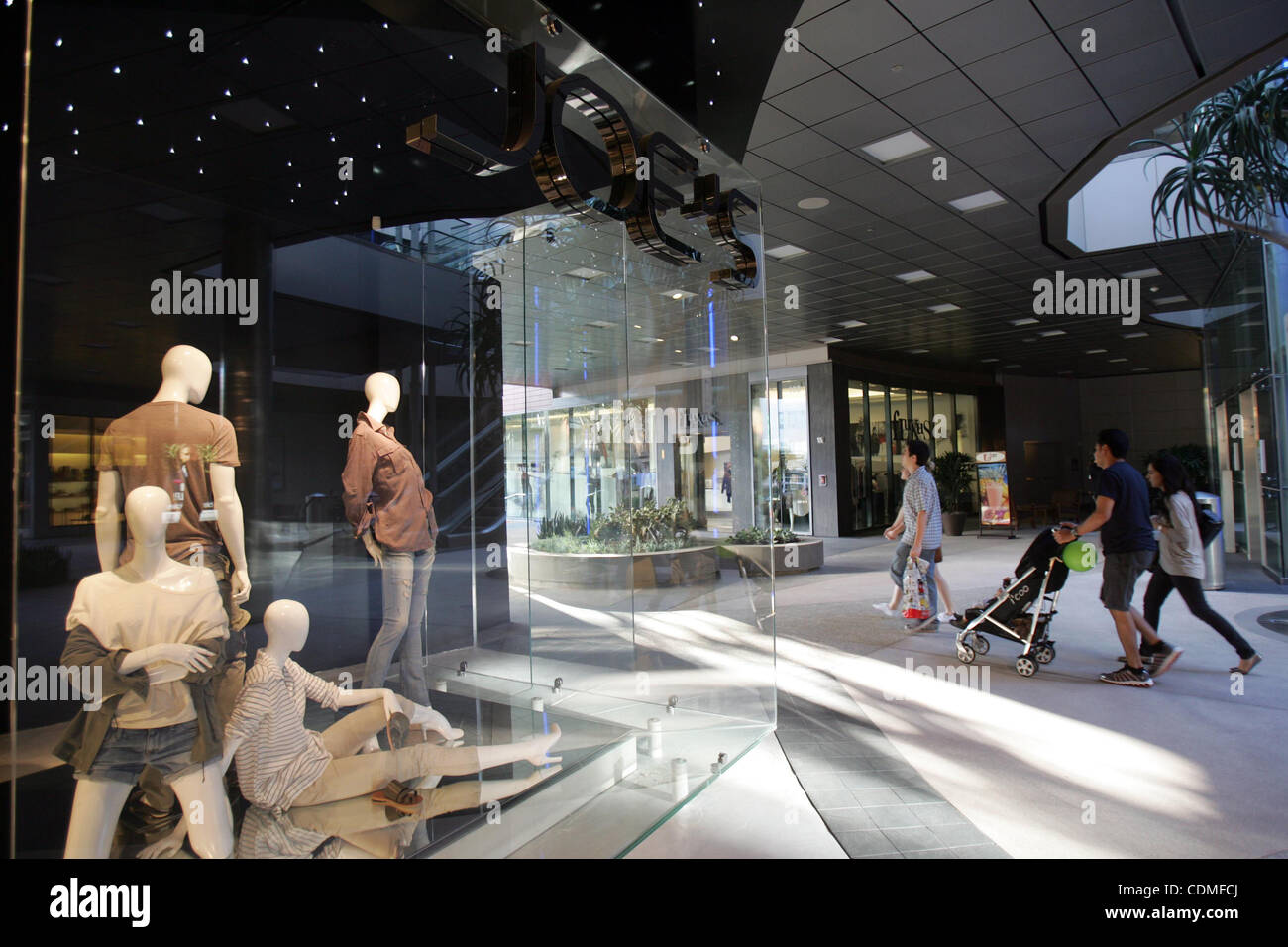Ein Joes Jeans store bei Santa Monica Place Shop. (Foto von Ringo Chiu / Zuma Press) Stockfoto
