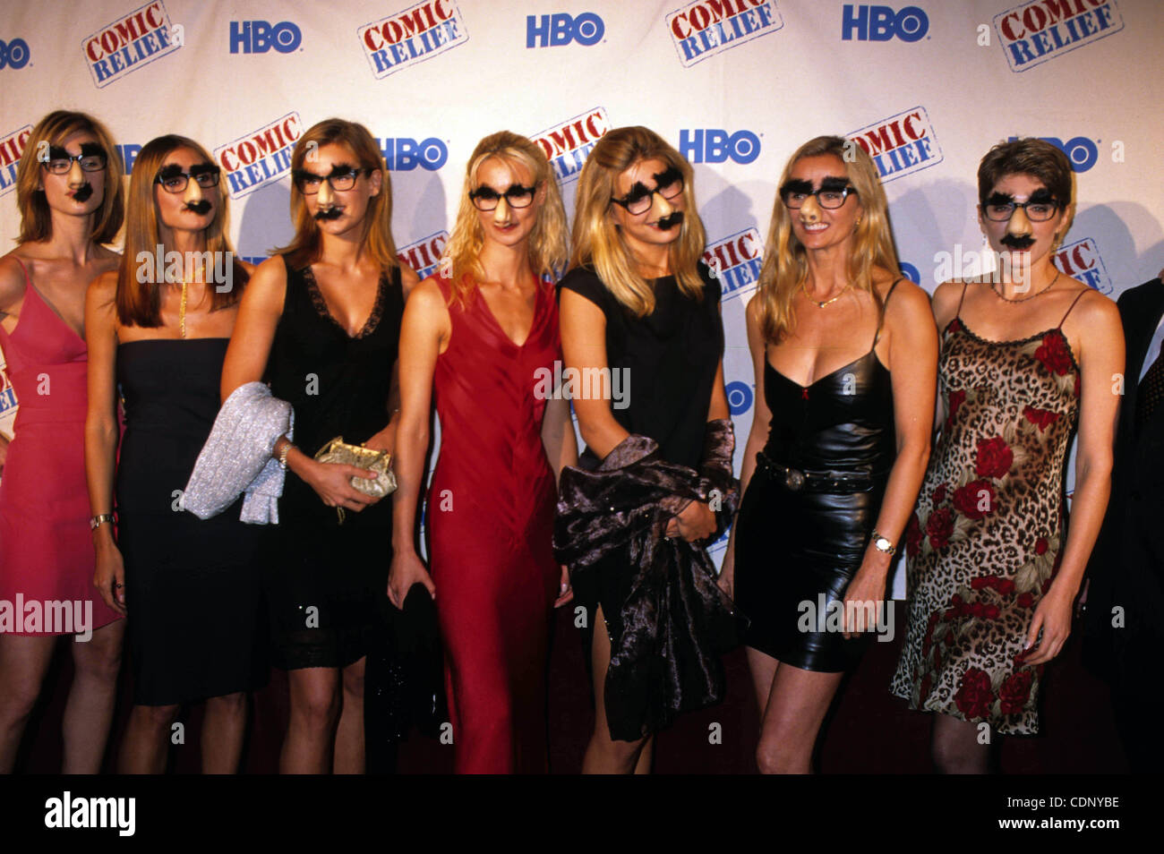 7. Juli 2011 - New York, New York, US - K12638WW. MARLA MAPLES.'' Comic Relief 8'' Benefit.Radio Musical Rathaus, NYC. 1998 (Kredit-Bild: © Walter Weissman/Globe Photos/ZUMAPRESS.com) Stockfoto