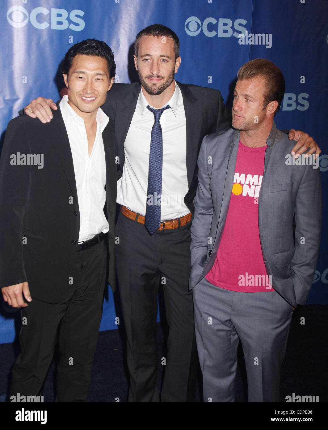 18. Mai 2011 - New York, New York, USA - DANIEL DAE KIM, ALEX O' Loughlin und SCOTT CAAN besuchen die CBS 2011 Upfront im Lincoln Center statt. (Bild Kredit: Nancy Kaszerman/ZUMAPRESS.com ©) Stockfoto