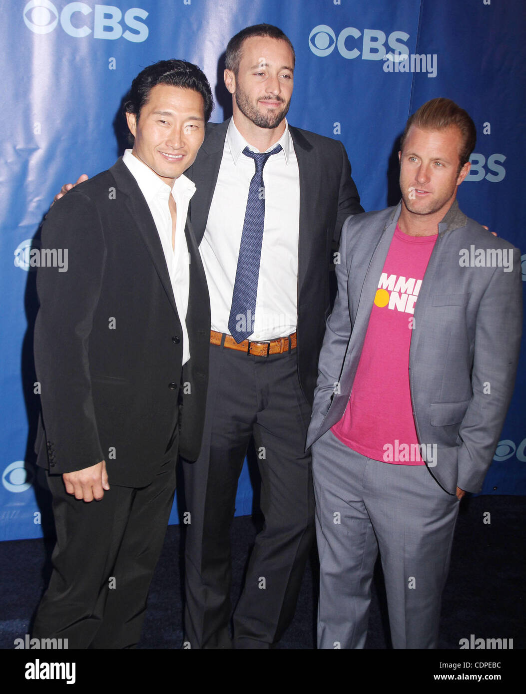 18. Mai 2011 - New York, New York, USA - DANIEL DAE KIM, ALEX O' Loughlin und SCOTT CAAN besuchen die CBS 2011 Upfront im Lincoln Center statt. (Bild Kredit: Nancy Kaszerman/ZUMAPRESS.com ©) Stockfoto