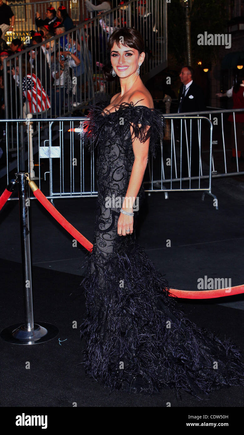 8. Mai 2011 - Los Angeles, Kalifornien, USA - Penelope Cruz.'' Pirates Of The Caribbean: Auf Fremde Gezeiten "Welt-Premiere im Disney Land, Anaheim, CA. 7 Mai - 2011 statt. (Kredit-Bild: © TLeopold/Globe Photos/ZUMAPRESS.com) Stockfoto