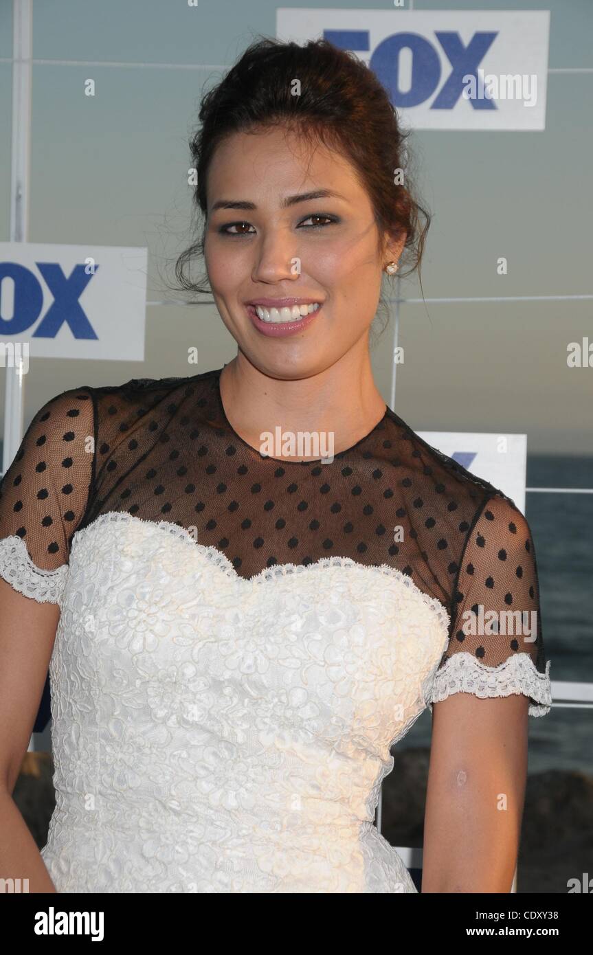 5. August 2011 - Los Angeles, Kalifornien, USA - 5. August 2011 - Los Angeles, Kalifornien, USA - Schauspielerin MICHAELA CONLIN auf der Fox alle Star Party 2011 statt bei Gladstones Restaurant Malibu, CA. (Credit-Bild: © Paul Fenton/ZUMAPRESS.com) Stockfoto