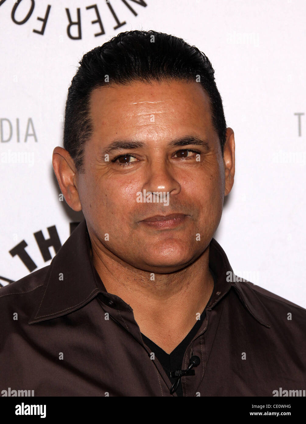 10. August 2011 kommt - Beverly Hills, Kalifornien, USA - RAYMOND CRUZ für An Evening with "The Closer" am Paley Center for Media. (Kredit-Bild: © Lisa O'Connor/ZUMAPRESS.com) Stockfoto