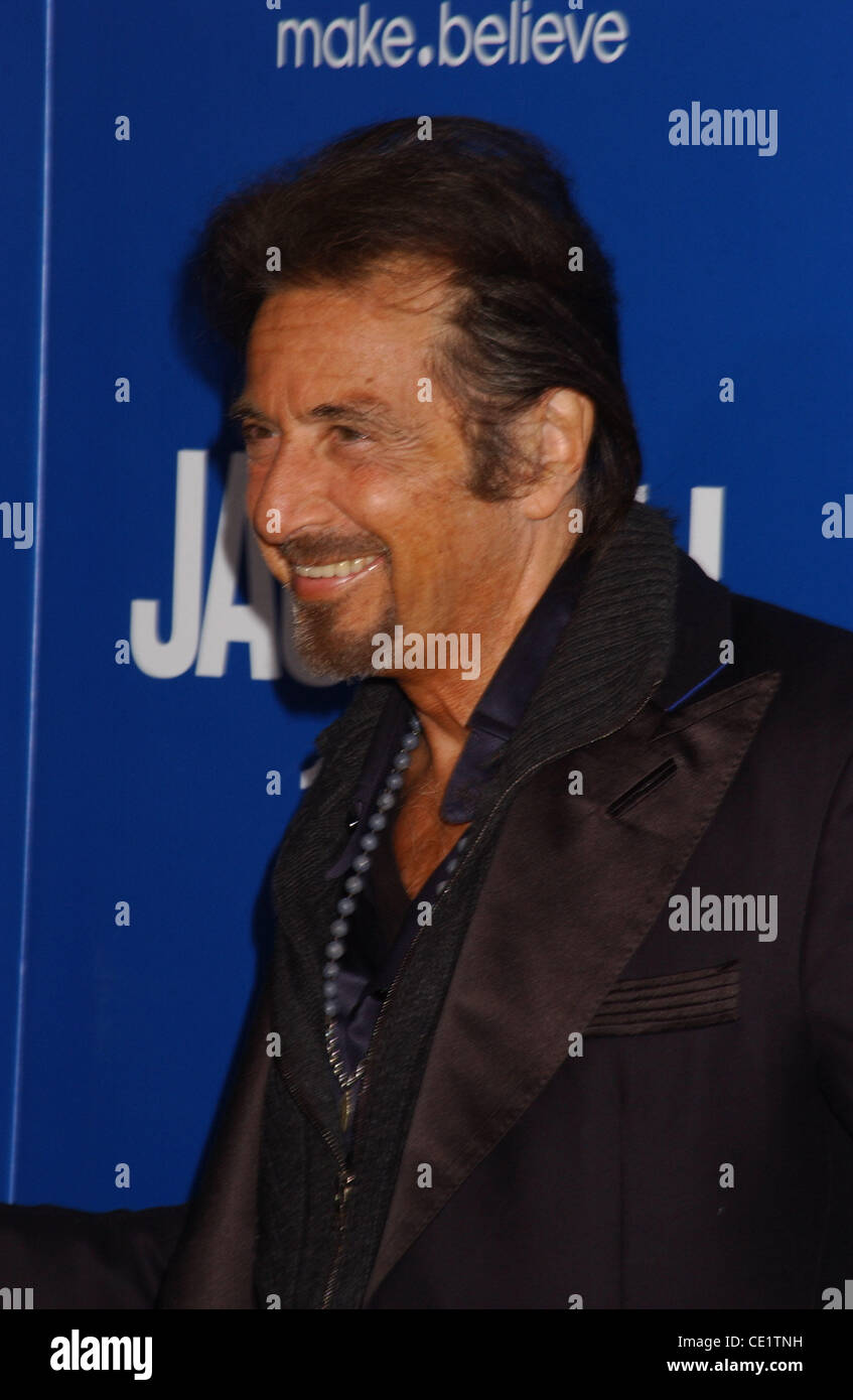 6. November 2011 - Hollywood, Kalifornien, USA - Al Pacino besucht die Premiere von "Jack And Jill".at Village Theater in Westwood, Kalifornien am November 6,2011. 2011 (Kredit-Bild: © Phil Roach/Globe Photos/ZUMAPRESS.com) Stockfoto