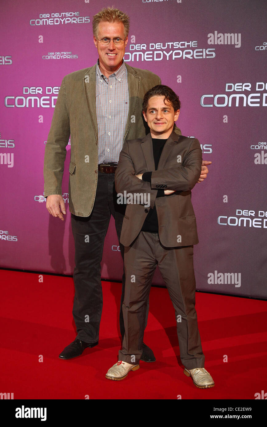 Norbert Heisterkamp, Volker Zack Michalowski Deutscher Comedypreis 2010 Award im Coloneum MMC Studios. Köln, Deutschland - 14.10.2010 Stockfoto