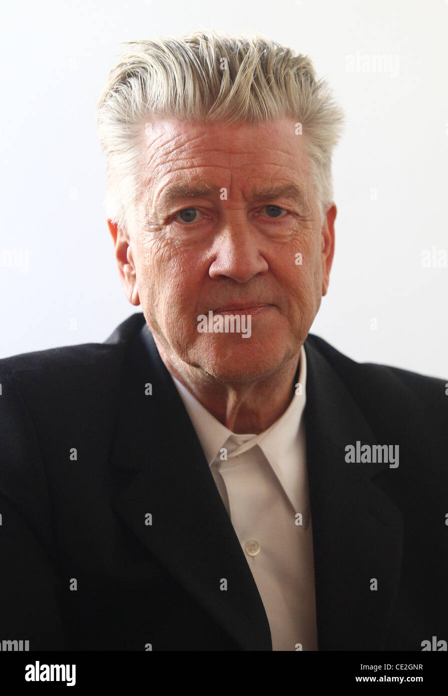 David Lynch bei der Cologne Conference International Film & TV Festival ein Museum Fuer Angewandte Kunst. Köln, Deutschland - 01.10.2010 Stockfoto