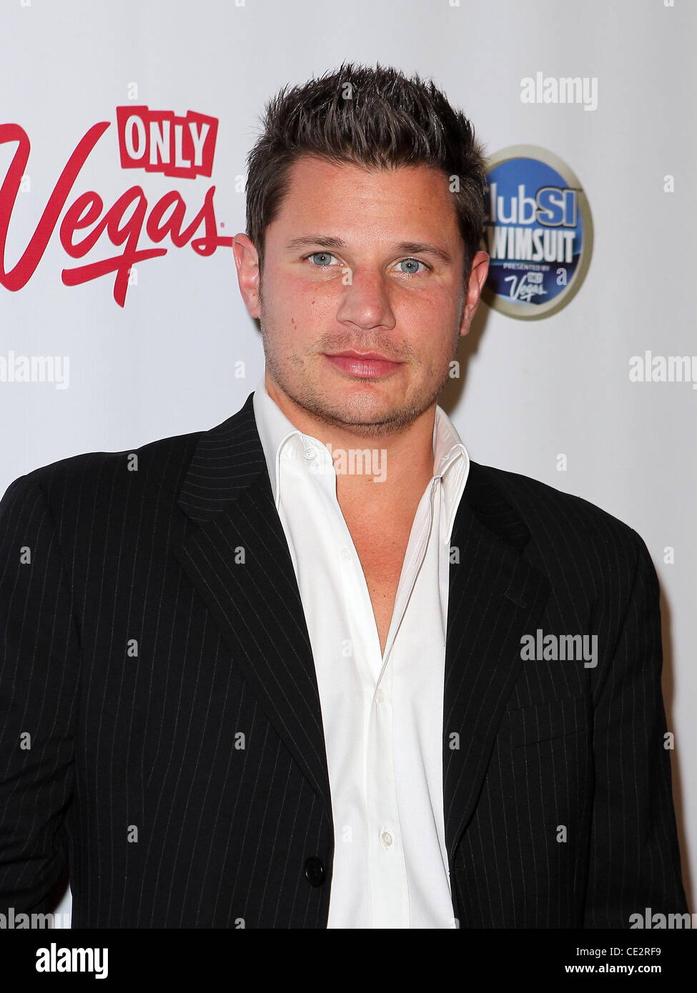 Nick Lachey Sports Illustrated Swimsuit Modelle vor Ort veranstaltet