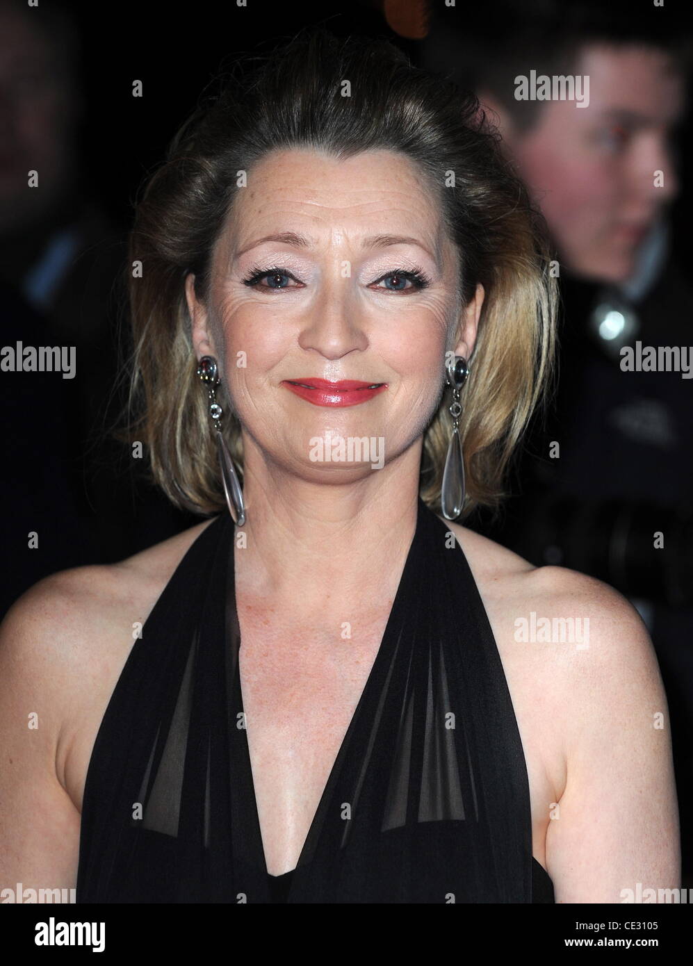 Lesley Manville The London Critics' Circle Film Awards statt, bei der BFI Southbank - Ankünfte London, England - 10.02.11 Stockfoto