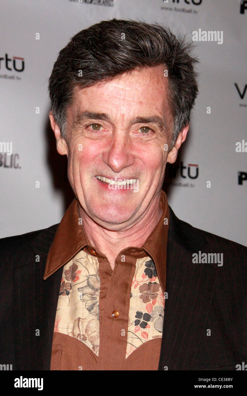 Roger Rees Eröffnungsabend der Broadway-musical-Produktion von "Bloody Bloody Andrew Jackson" Bernard B. Jacobs Theatre, Ankünfte.  New York City, USA - 13.10.10 Stockfoto