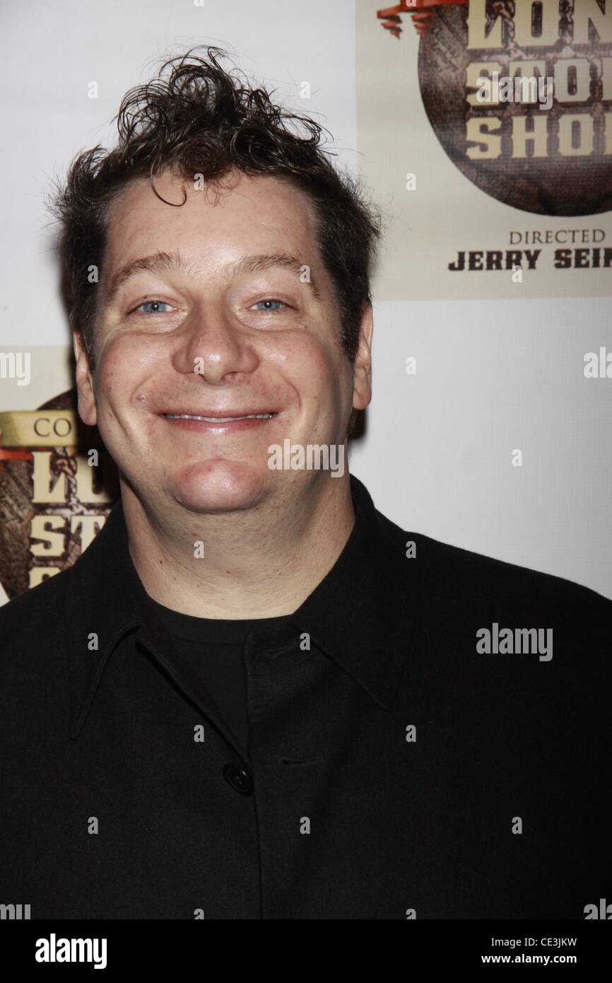 Jeffrey Ross Eröffnungsabend der Broadway-Produktion von "Colin Quinn Long Story Short" Helen Hayes Theatre, Ankünfte. New York City, USA - 09.11.10 Stockfoto