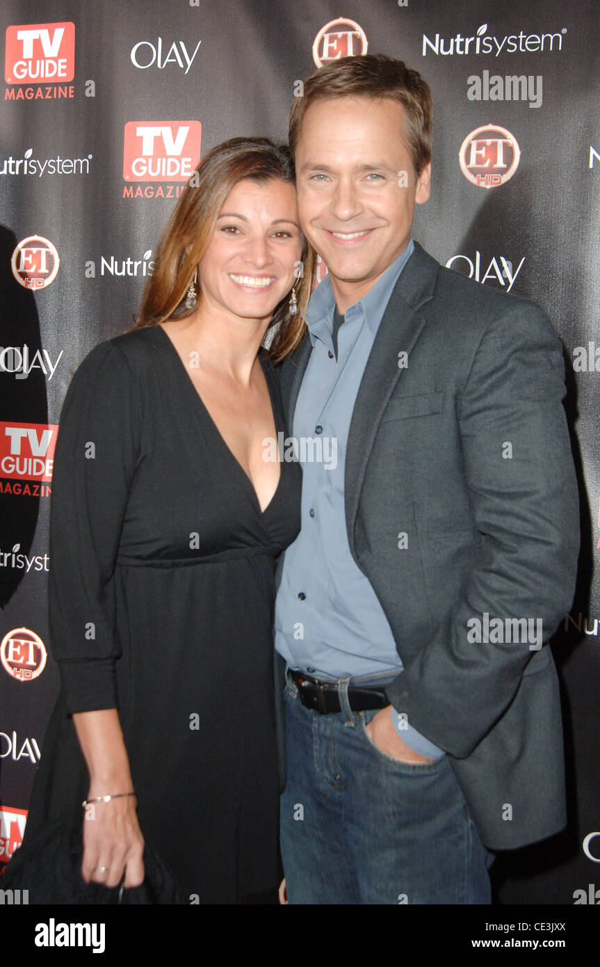 Chad Lowe und Kim Painter TV Guide Magazine heiße Liste Party statt im W Hollywood - Ankünfte Los Angeles, Kalifornien - 08.11.10 Stockfoto