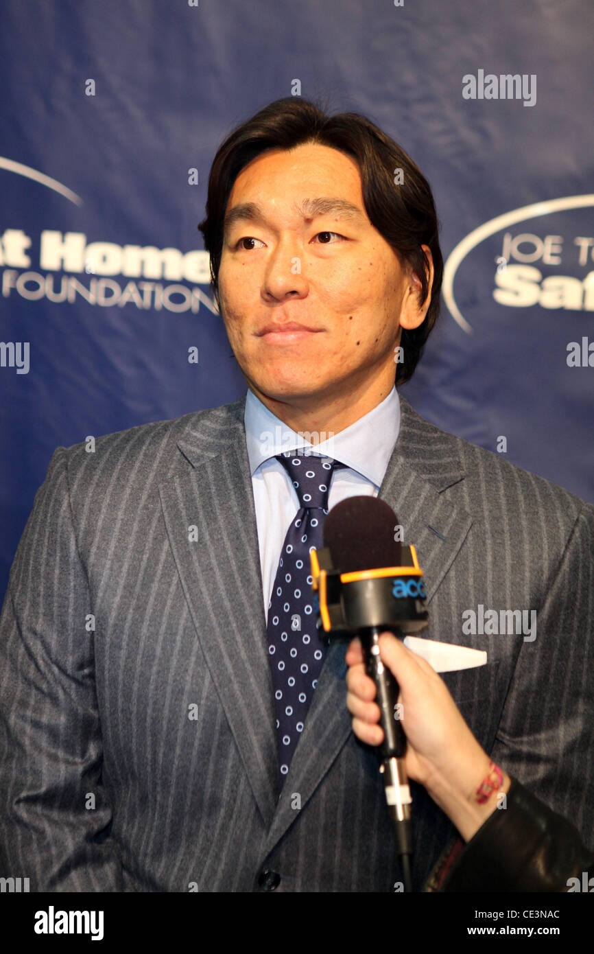 Hideki Matsui 8th Annual Joe Torre Safe zu Hause statt Foundation Gala am Pier 60 bei Chelsea Piers. New York City, USA - 11.11.10 Stockfoto